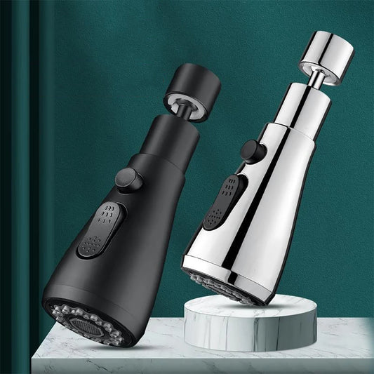 360° Rotatable Flush High-Pressure Kitchen Tap Sprayer