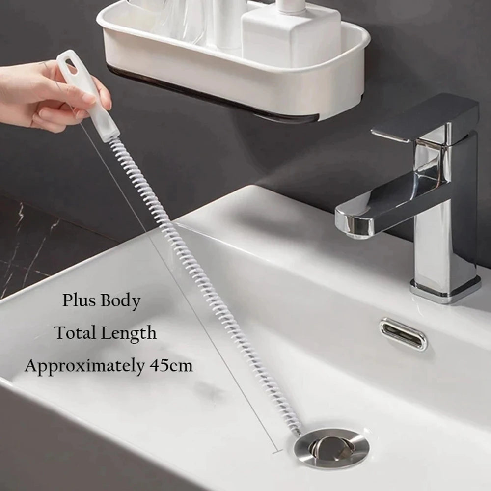 Bathroom Hair Sewer Sink Cleaning Brush