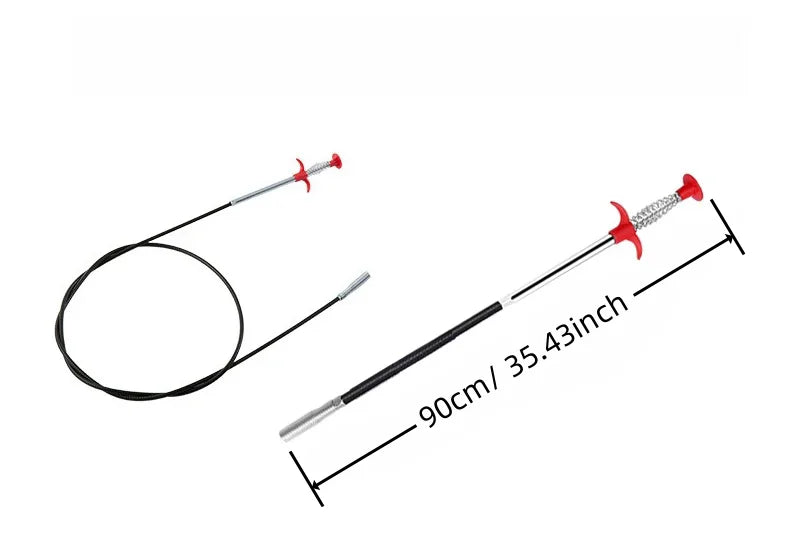 Home Snake Sewer Cleaning Hook