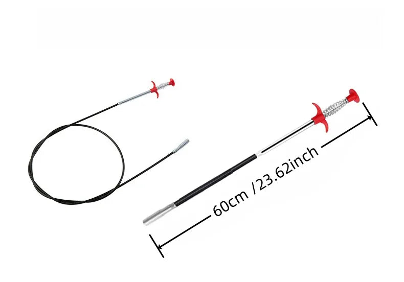 Home Snake Sewer Cleaning Hook